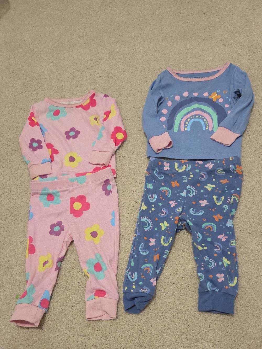 6-12 Months Cotton Pajamas